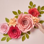 DIY giant paper flowers Garden Roses