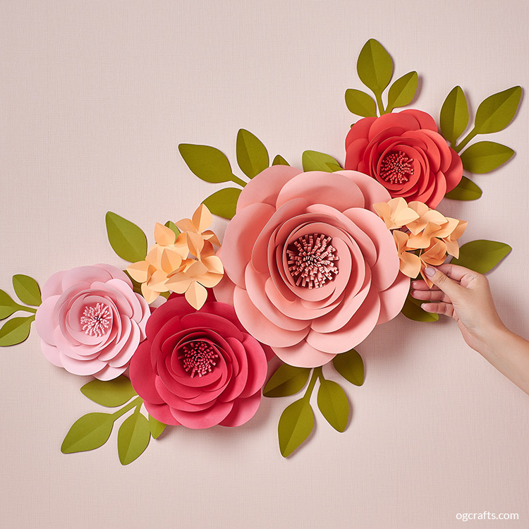 handmade giant paper flowers