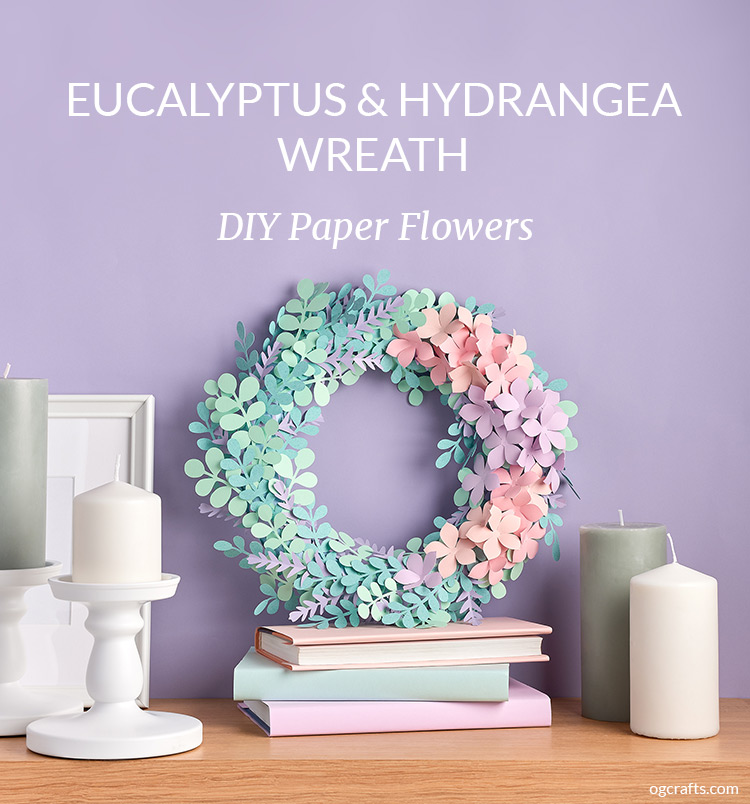 eucalyptus hydrangea wreath ogcrafts