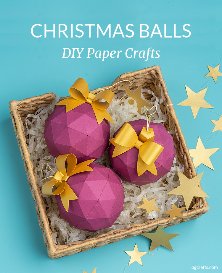 Christmas handmade shop balls