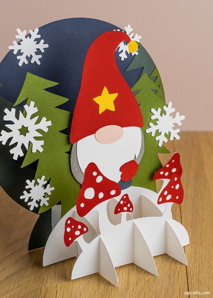 Gnome Pop Up Card - OGCrafts