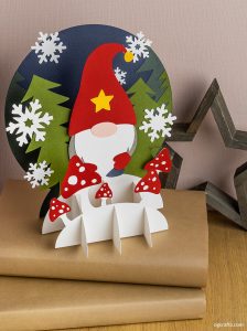 Gnome Pop Up Card - OGCrafts